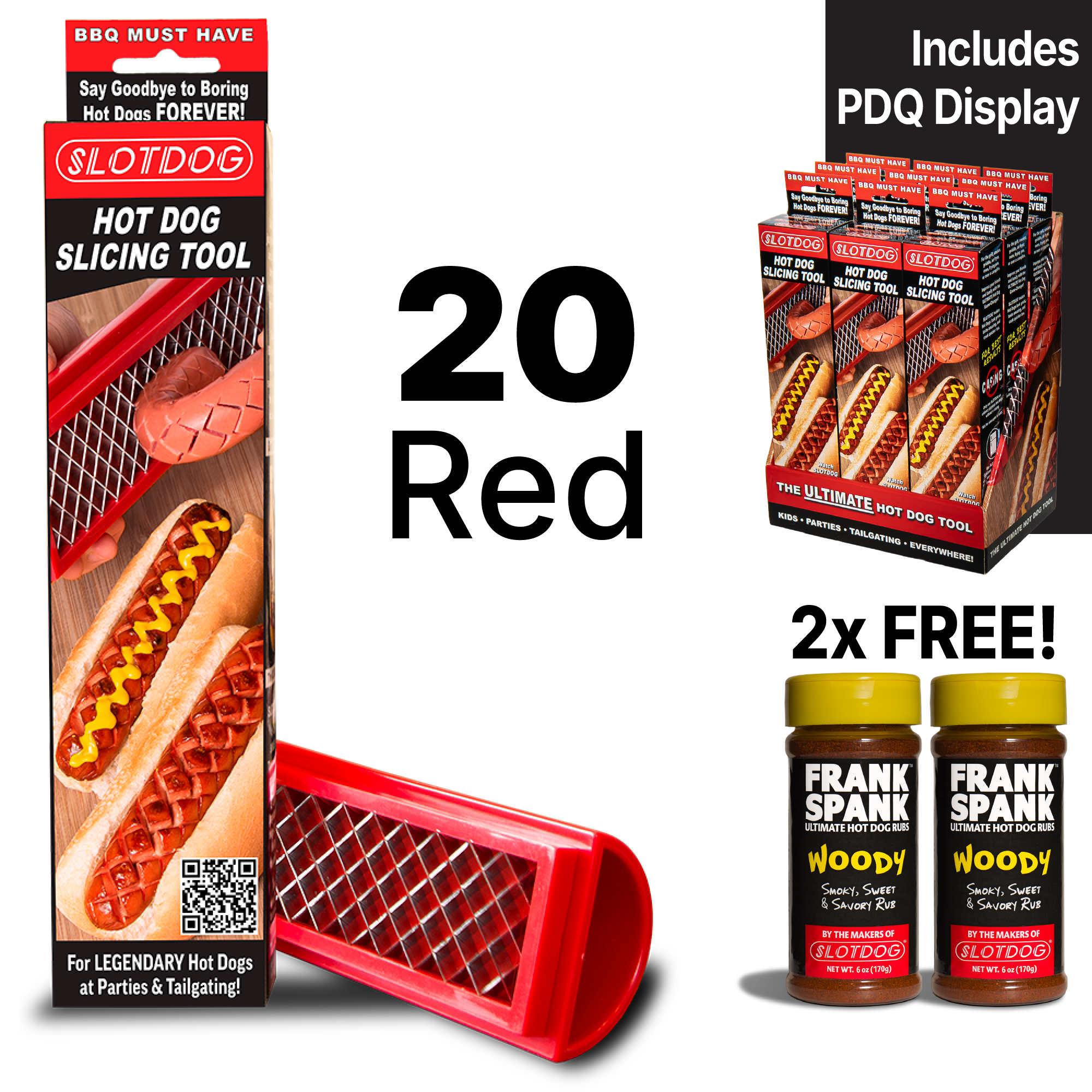 SLOTDOG Hot Dog Slicing Tool - Wholesale